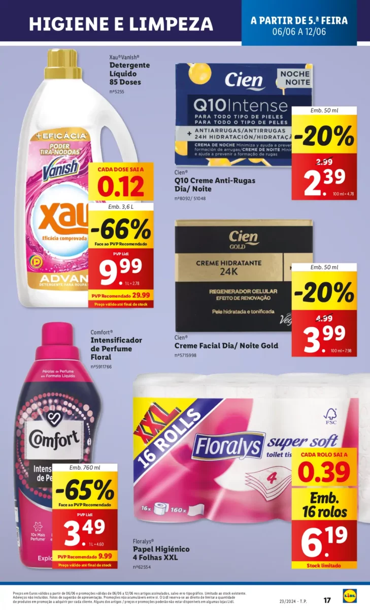 Antevis&atilde;o Folheto LiDL Novidades (a partir de 6 junho)