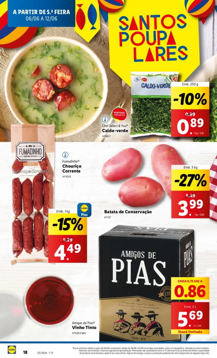 Antevis&atilde;o Folheto LiDL Novidades (a partir de 6 junho)