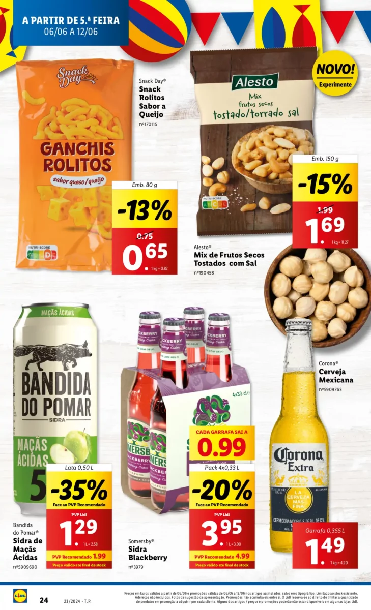 Antevis&atilde;o Folheto LiDL Novidades (a partir de 6 junho)