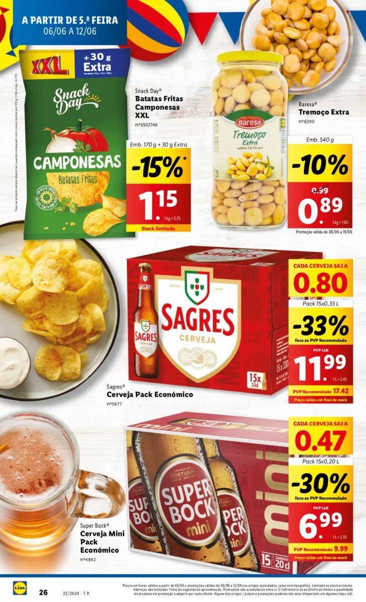Antevis&atilde;o Folheto LiDL Novidades (a partir de 6 junho)