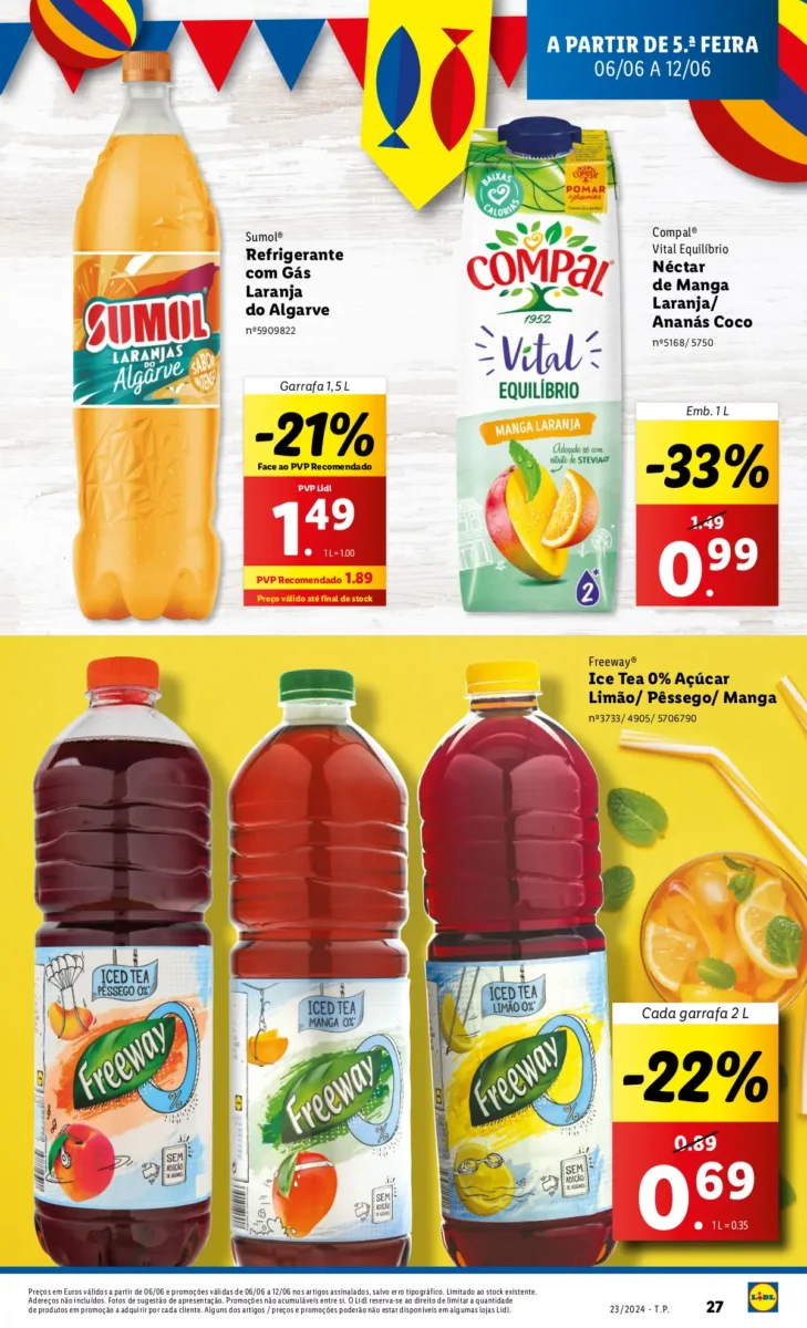 Antevis&atilde;o Folheto LiDL Novidades (a partir de 6 junho)