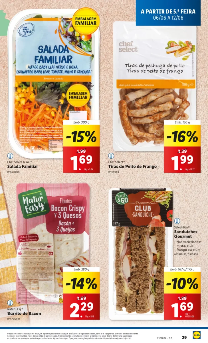 Antevis&atilde;o Folheto LiDL Novidades (a partir de 6 junho)