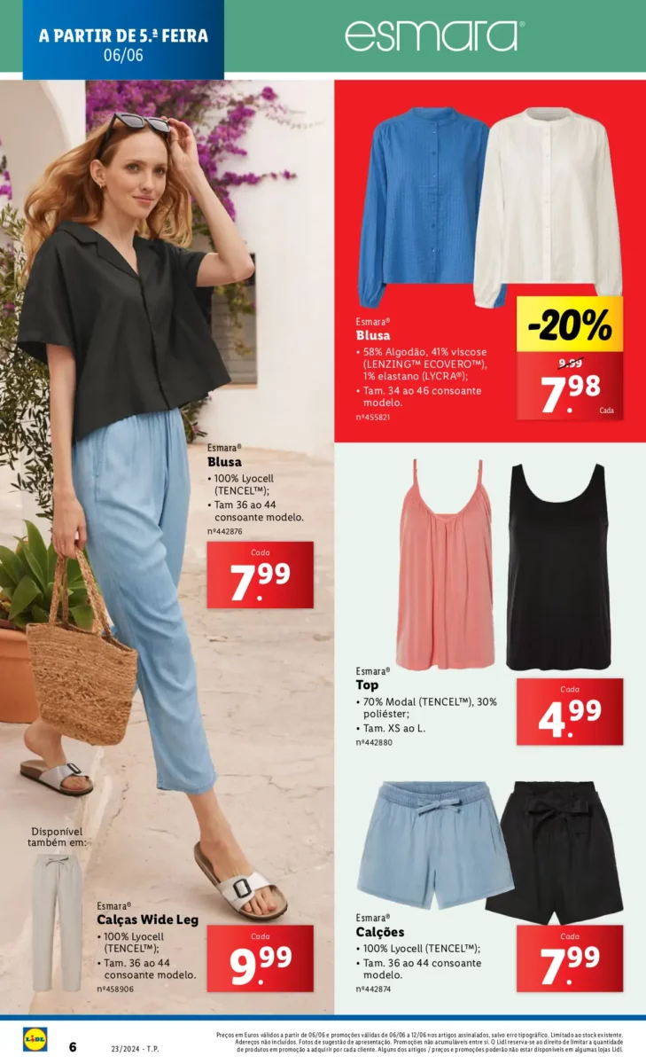 Antevis&atilde;o Folheto LiDL Novidades (a partir de 6 junho)