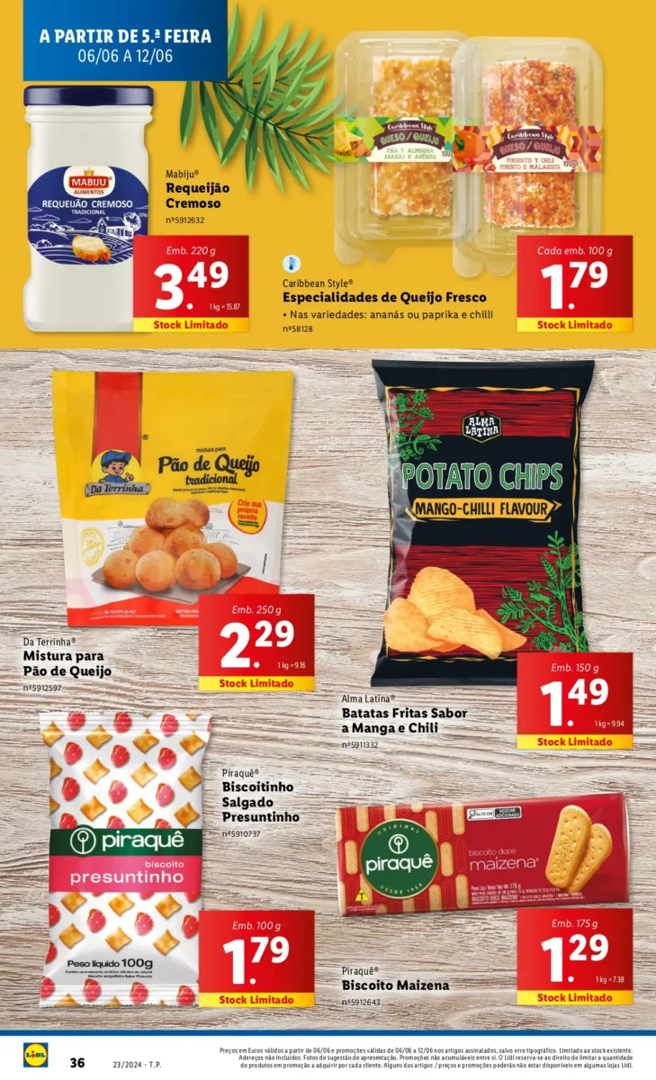 Antevis&atilde;o Folheto LiDL Novidades (a partir de 6 junho)