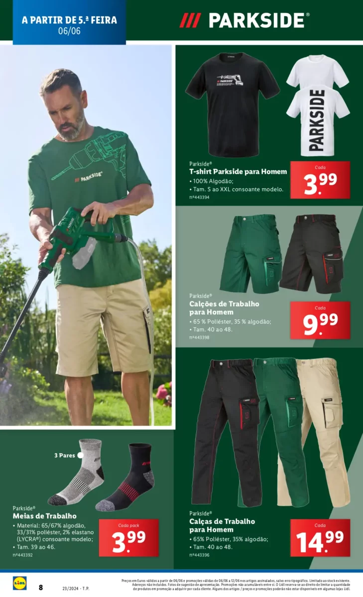 Antevis&atilde;o Folheto LiDL Novidades (a partir de 6 junho)