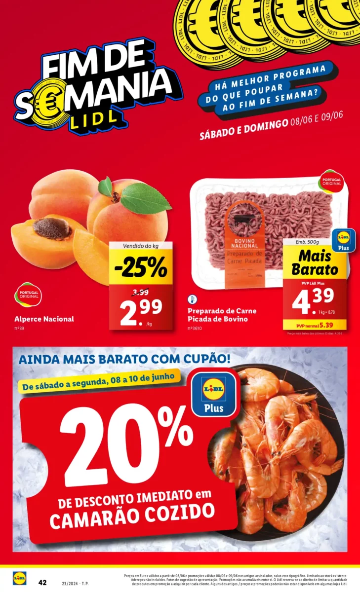 Folheto LiDL Fim-de-semana (8 e 9 junho)