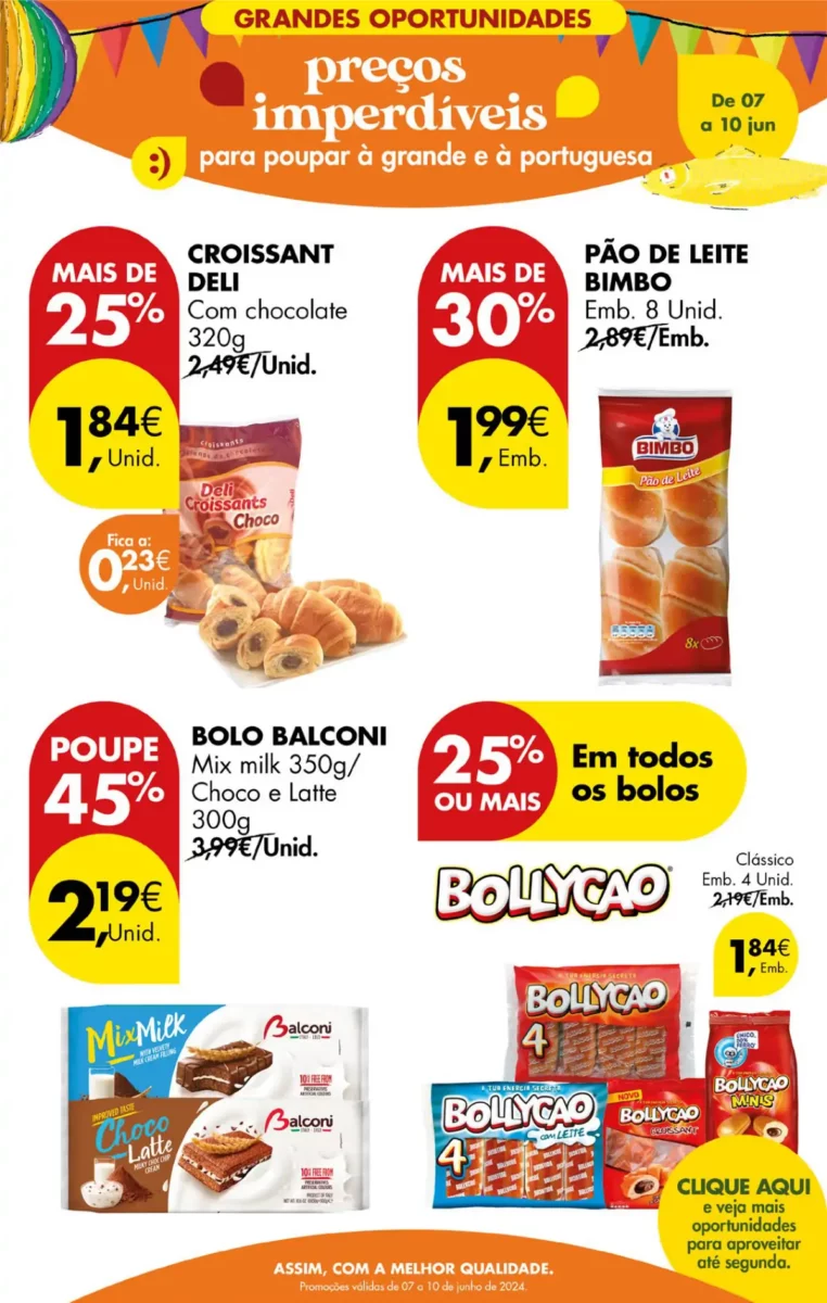 Antevis&atilde;o Folheto Pingo Doce fim-de-semana (7 a 10 junho)