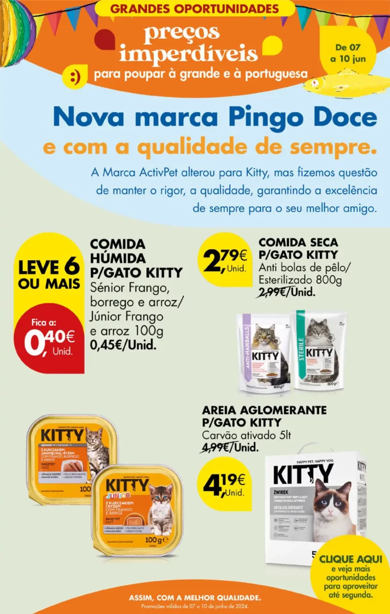 Antevis&atilde;o Folheto Pingo Doce fim-de-semana (Madeira &ndash; de 7 a 10 junho)