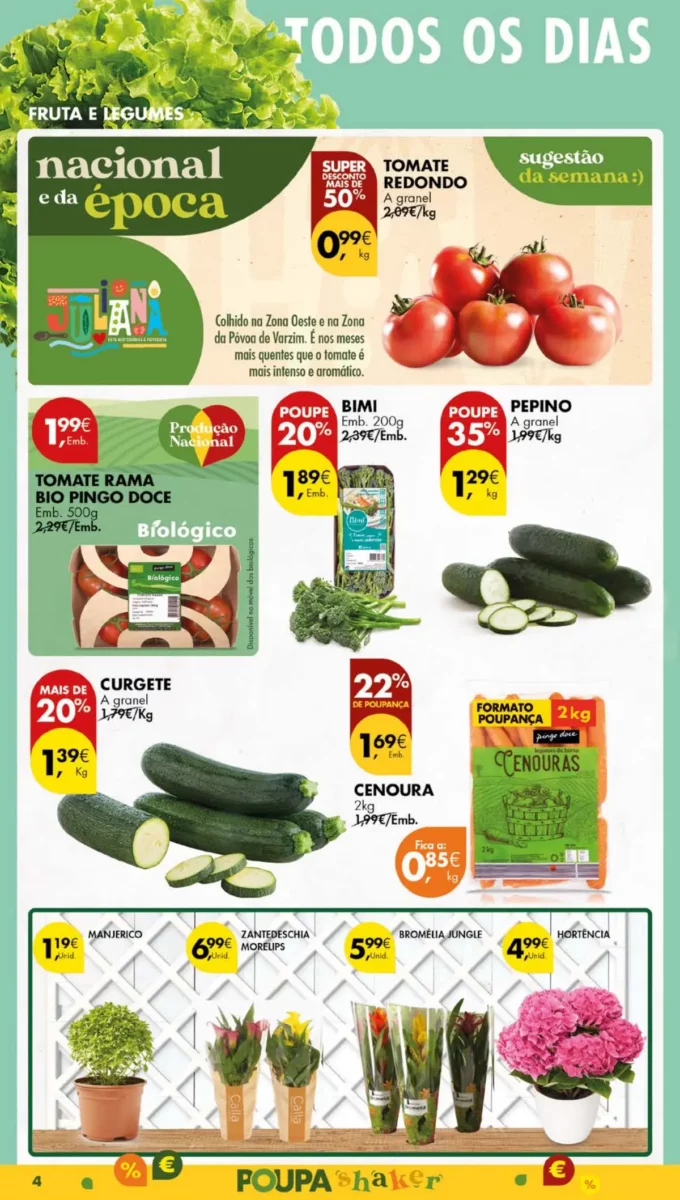 Antevis&atilde;o Folheto Pingo Doce (4 a 10 junho)