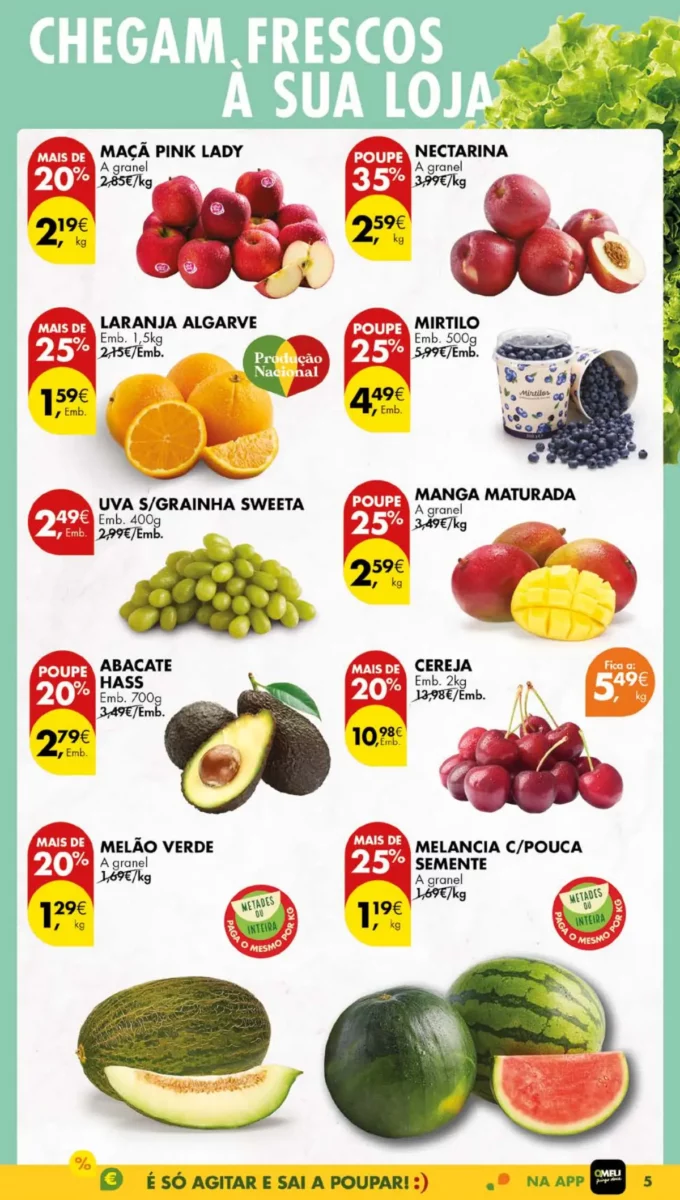 Antevis&atilde;o Folheto Pingo Doce (4 a 10 junho)