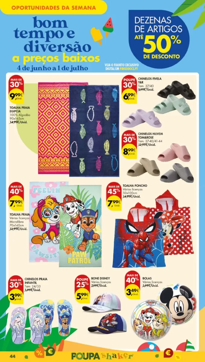 Antevis&atilde;o Folheto Pingo Doce (4 a 10 junho)
