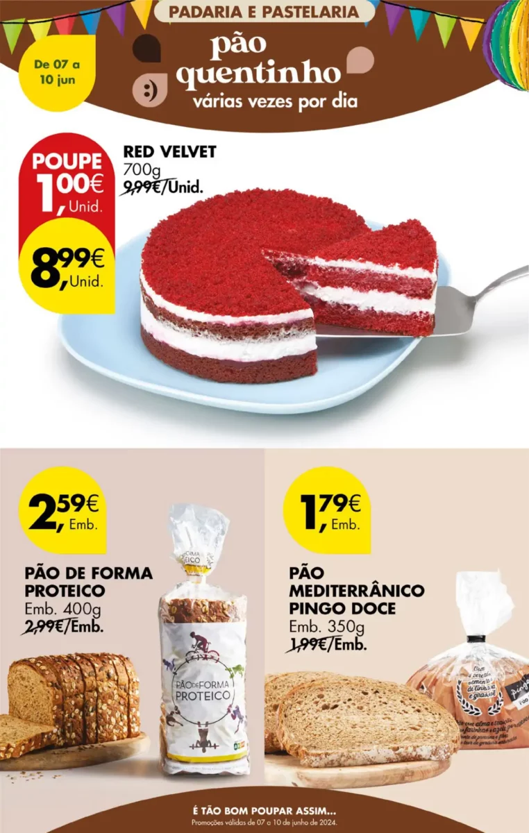 Antevis&atilde;o Folheto Pingo Doce fim-de-semana (7 a 10 junho)
