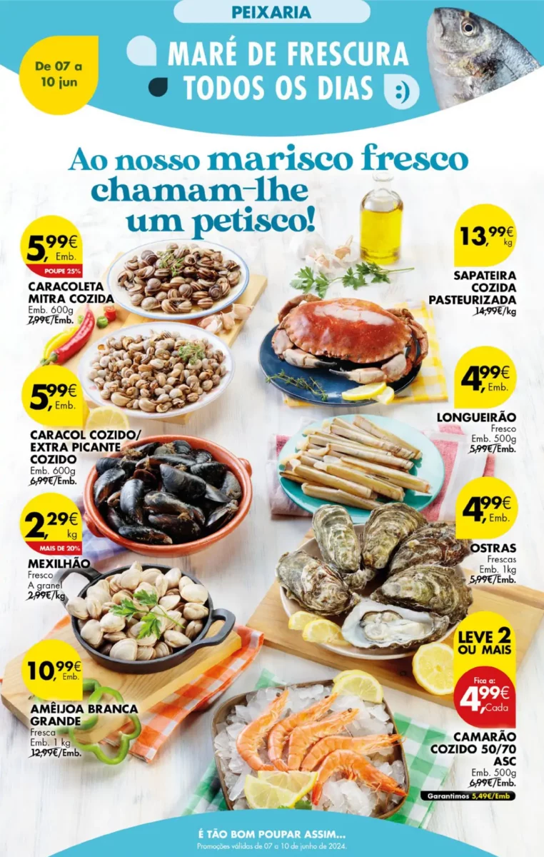 Antevis&atilde;o Folheto Pingo Doce fim-de-semana (Madeira &ndash; de 7 a 10 junho)