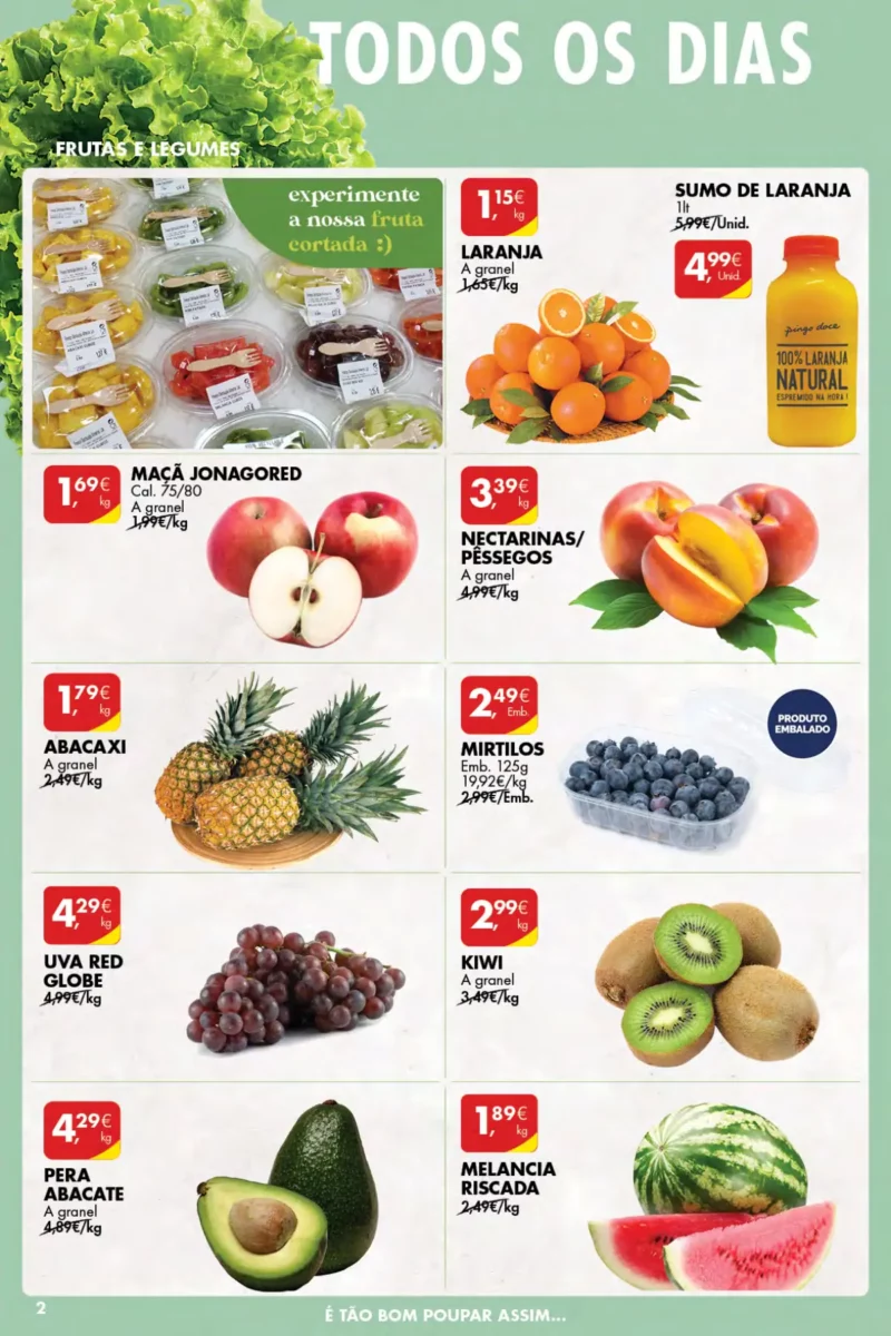 Antevis&atilde;o Folheto Pingo Doce (A&ccedil;ores): de 13 a 19 de junho