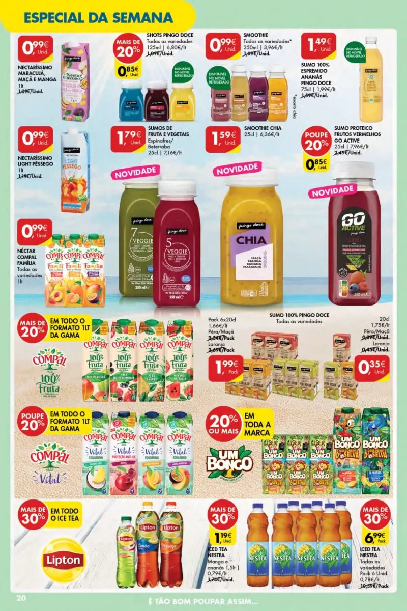 Antevis&atilde;o Folheto Pingo Doce (A&ccedil;ores): de 13 a 19 de junho