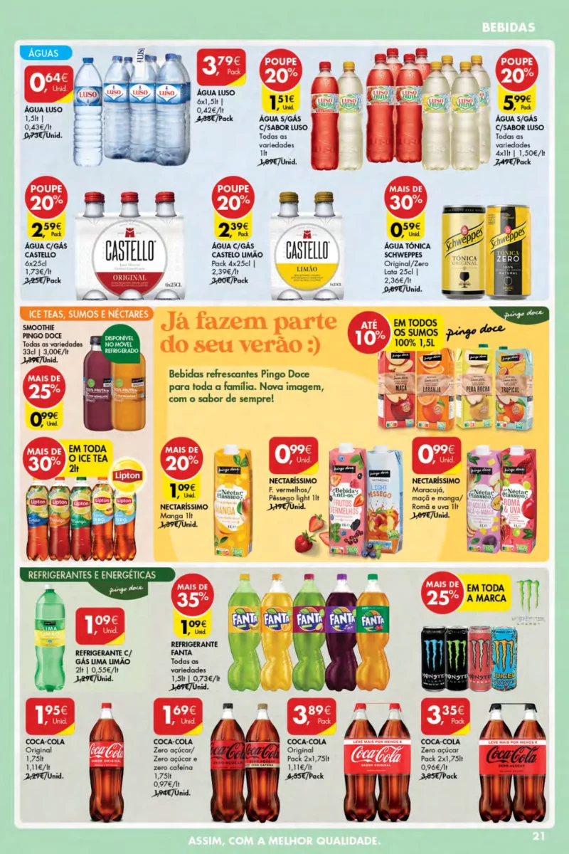 Antevis&atilde;o Folheto Pingo Doce A&ccedil;ores (20-26 Jun)