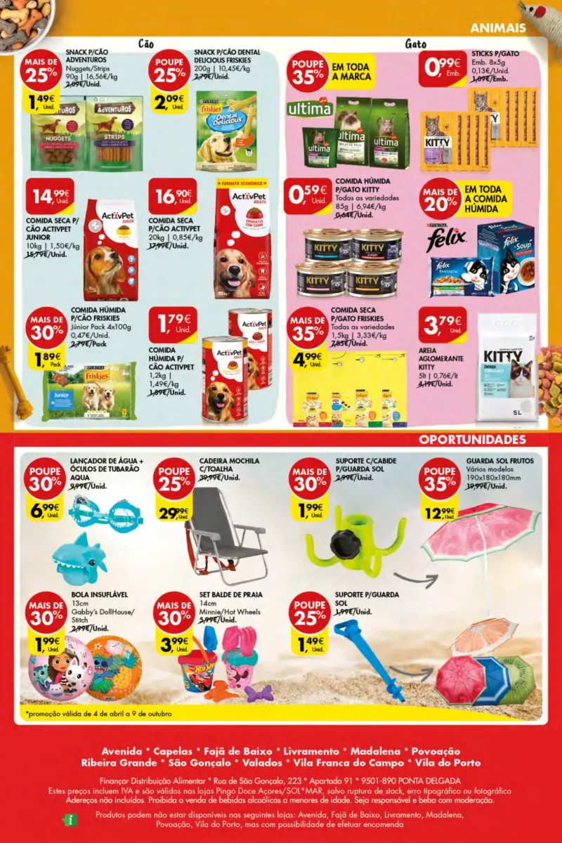 Antevis&atilde;o Folheto Pingo Doce (A&ccedil;ores): de 13 a 19 de junho