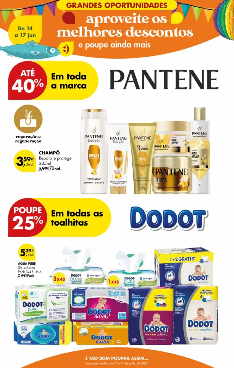 Antevis&atilde;o Folheto Pingo Doce fim-de-semana: 14 a 17 de junho