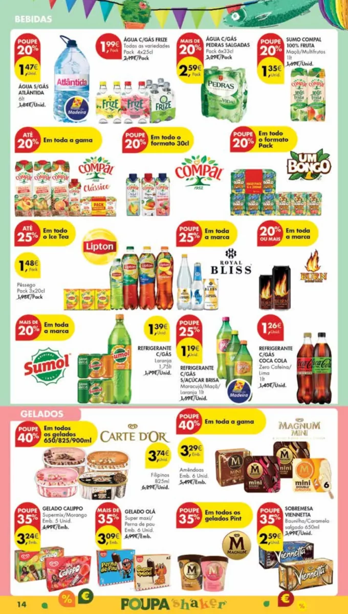 Antevis&atilde;o Folheto Pingo Doce Madeira (4 a 10 junho)