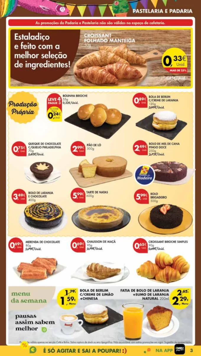 Antevis&atilde;o Folheto Pingo Doce Madeira (4 a 10 junho)