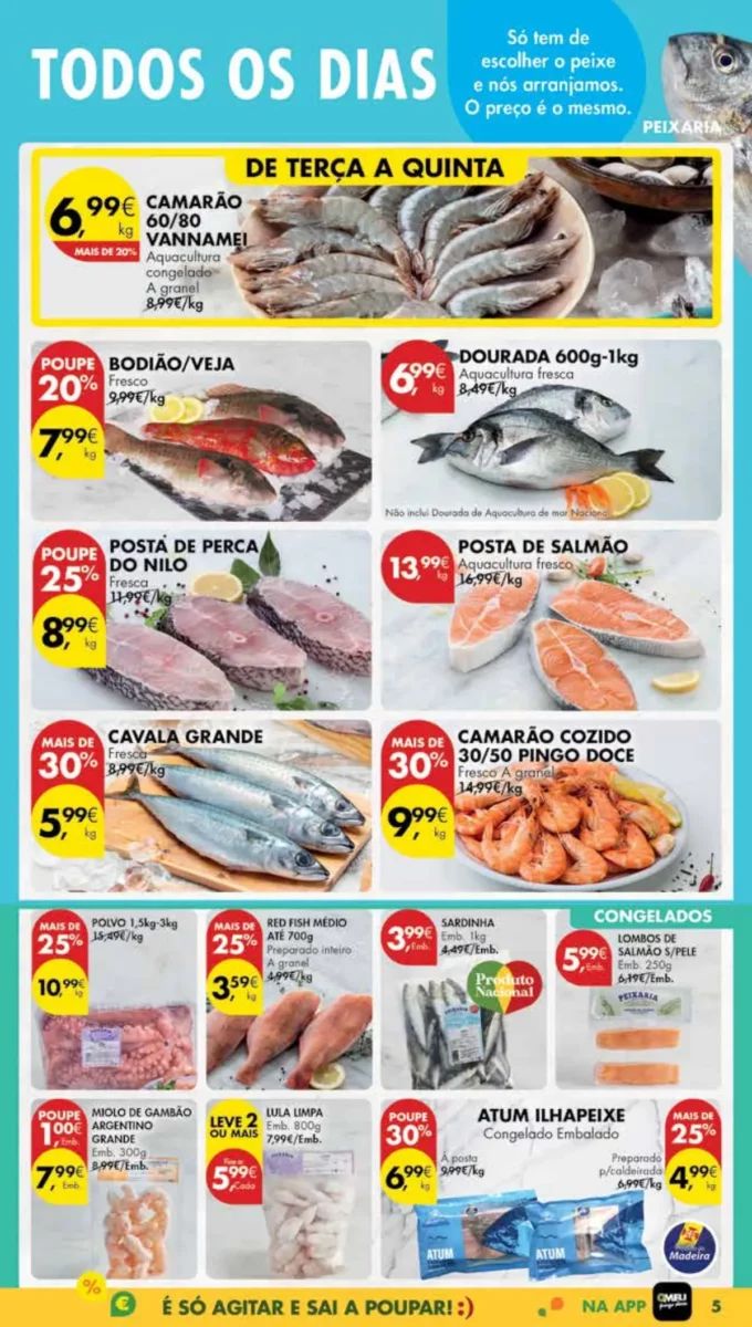 Antevis&atilde;o Folheto Pingo Doce Madeira (4 a 10 junho)