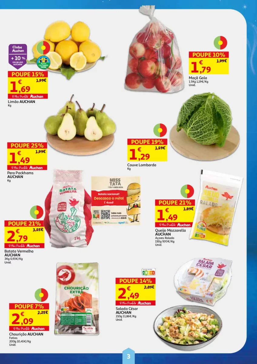 Folheto Auchan Cabaz Poupan&ccedil;a Junho 2024