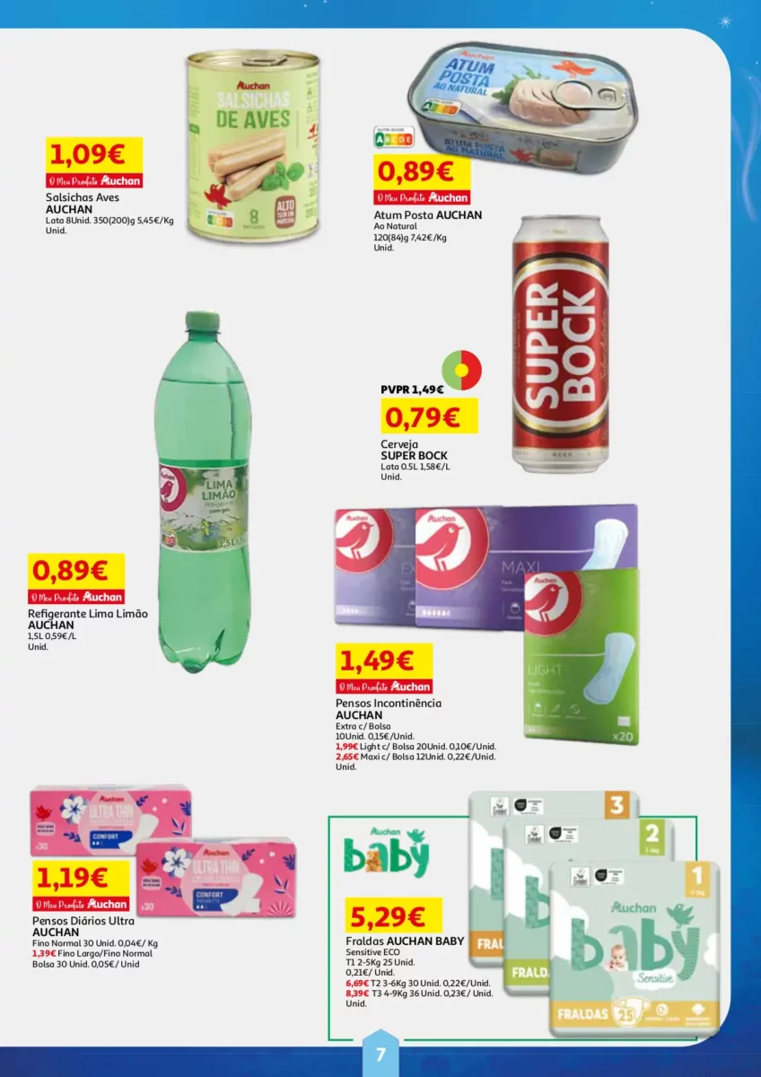 Folheto Auchan Cabaz Poupan&ccedil;a Junho 2024