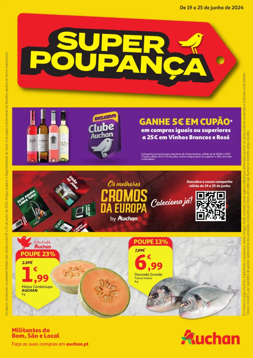 Folheto Auchan (19-25 Jun)