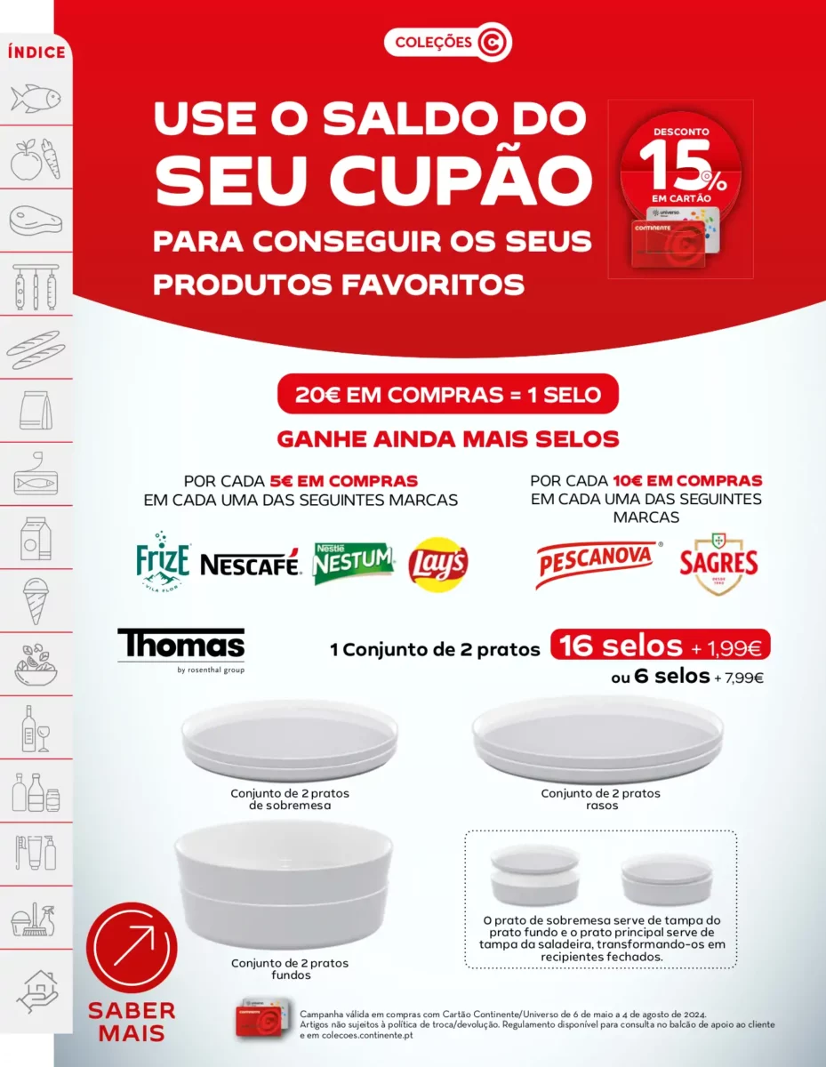 Folheto Continente (4 a 10 junho)