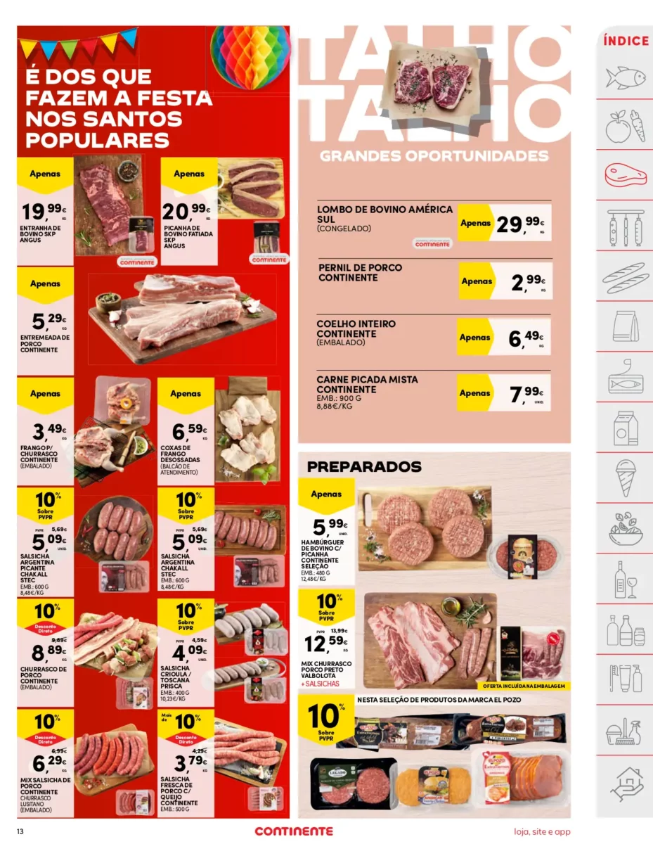 Folheto Continente (4 a 10 junho)