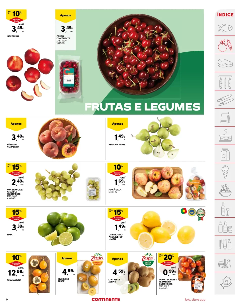 Folheto Continente (4 a 10 junho)