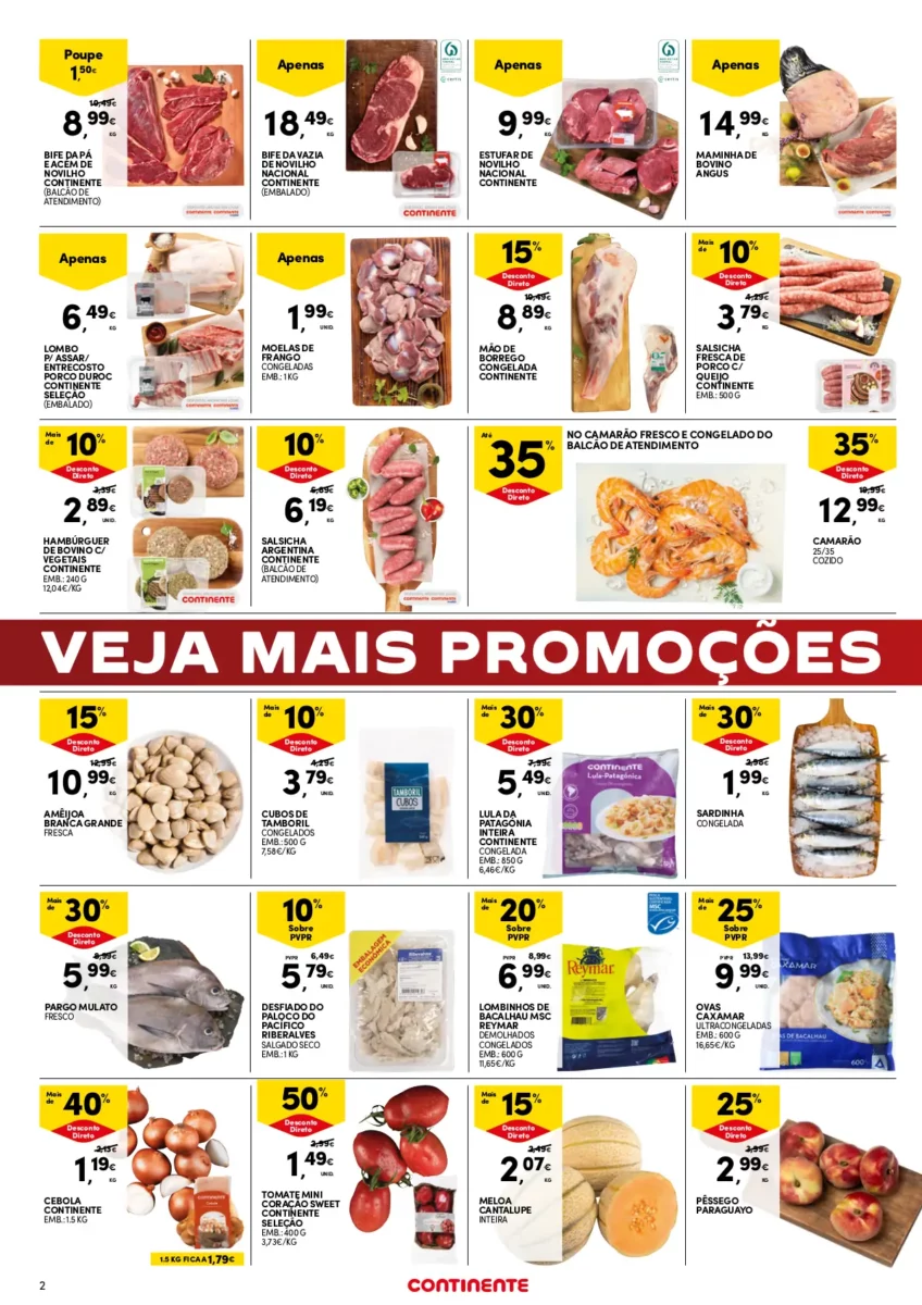 Folheto Continente fim-de-semana (7 a 10 junho)