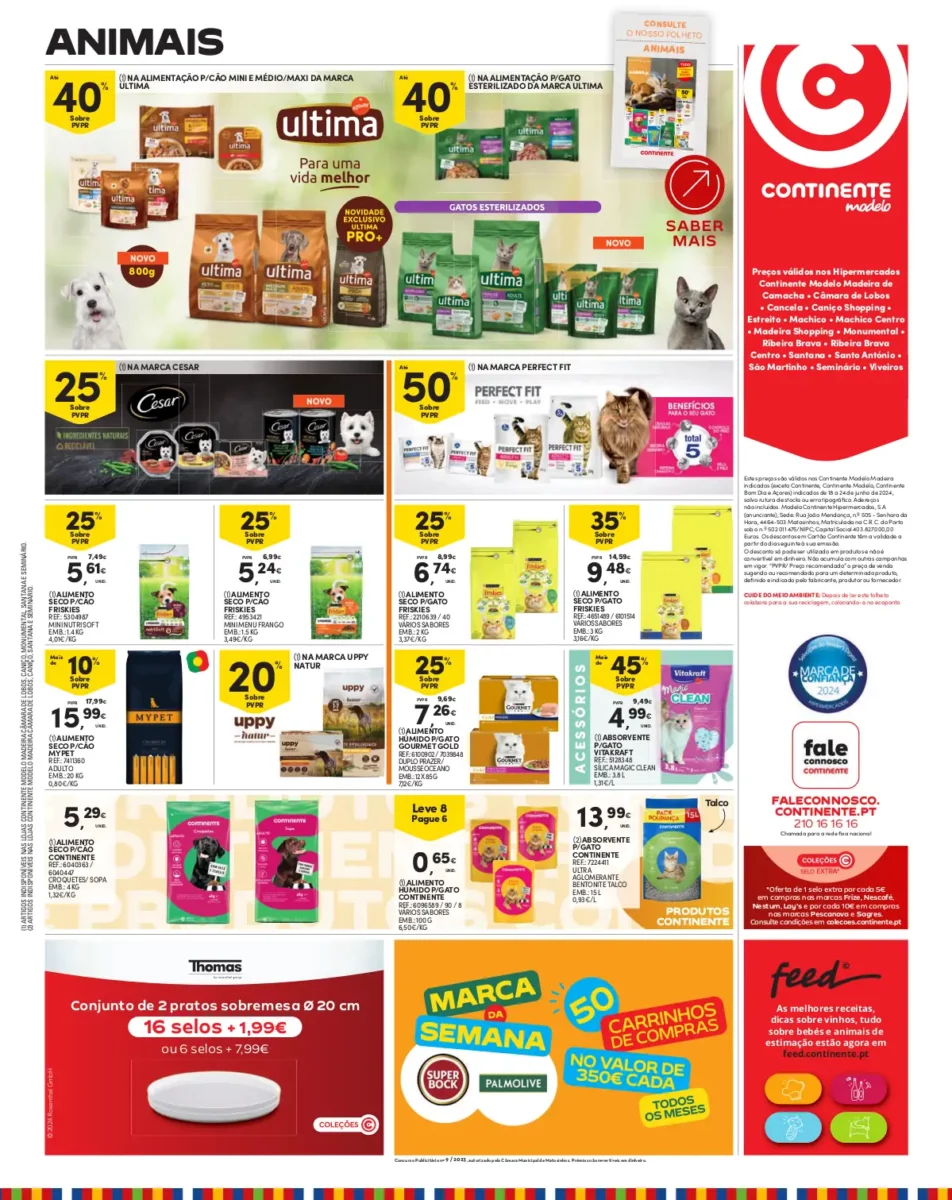 Folheto Continente Madeira (18-24 Jun)