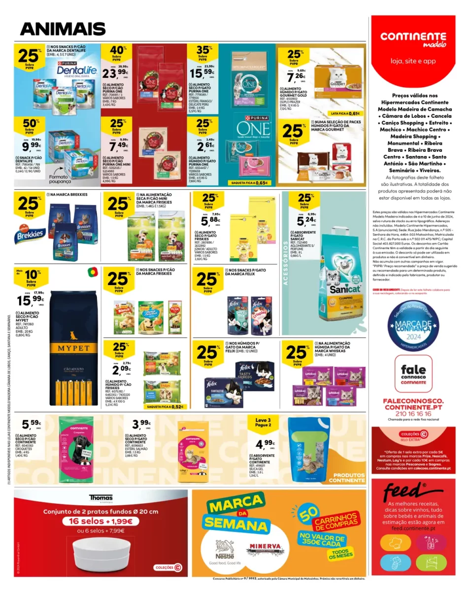 Folheto Continente Madeira