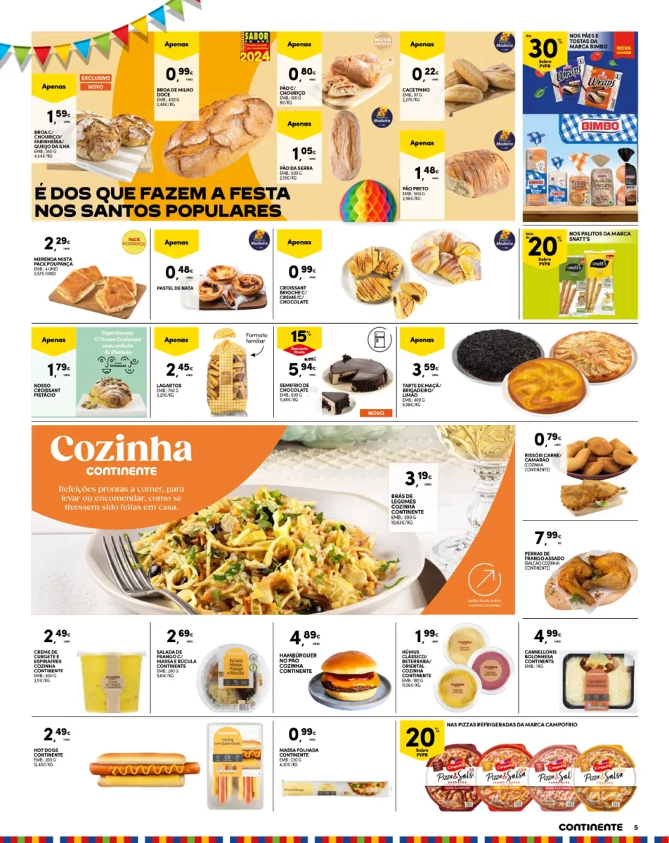 Folheto Continente Madeira