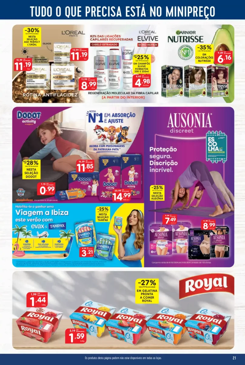 Folheto Minipre&ccedil;o: 13 a 19 de junho