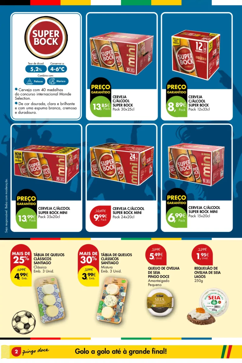 Folheto Pingo Doce especial Euro 2024