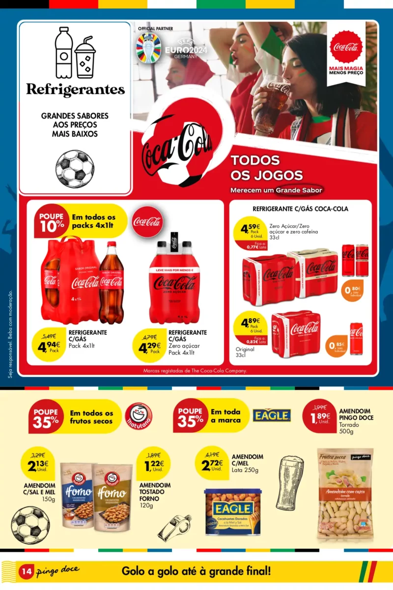 Folheto Pingo Doce especial Euro 2024
