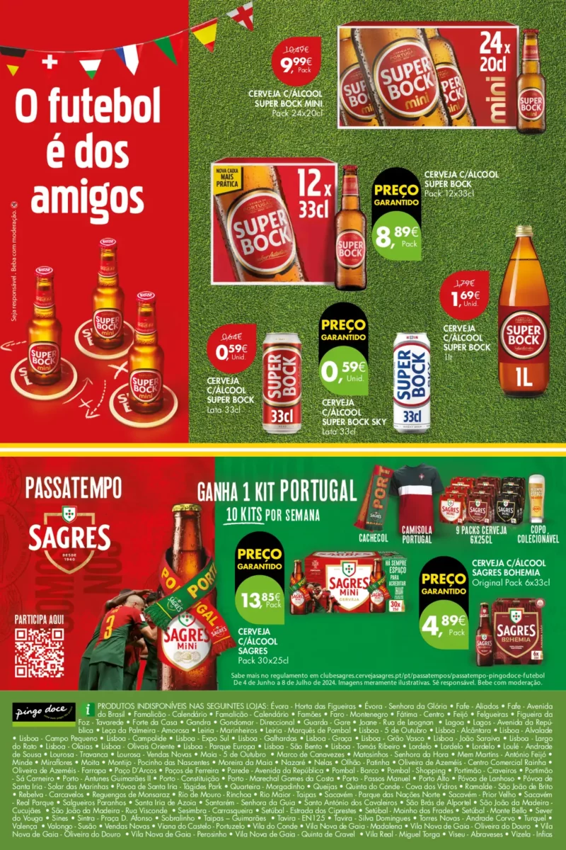 Folheto Pingo Doce especial Euro 2024