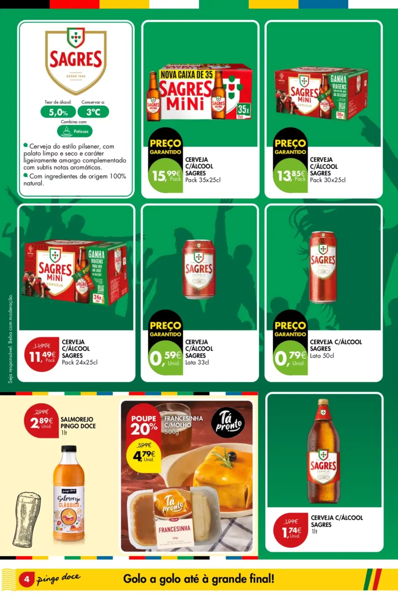 Folheto Pingo Doce especial Euro 2024