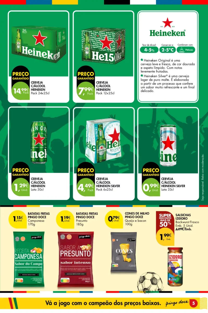 Folheto Pingo Doce especial Euro 2024