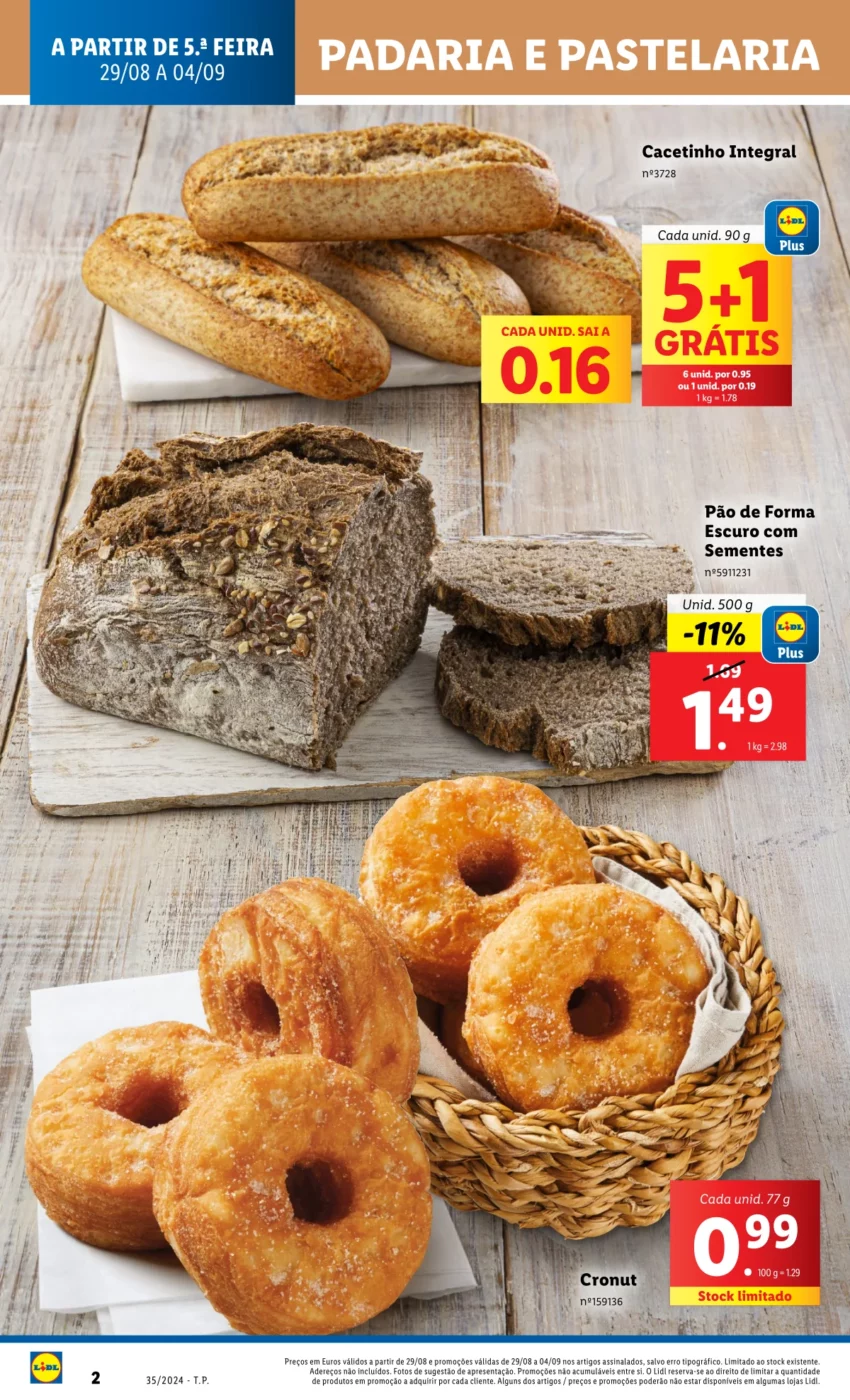 Antevis&atilde;o Folheto LiDL Promo&ccedil;&otilde;es (29 agosto a 4 setembro)