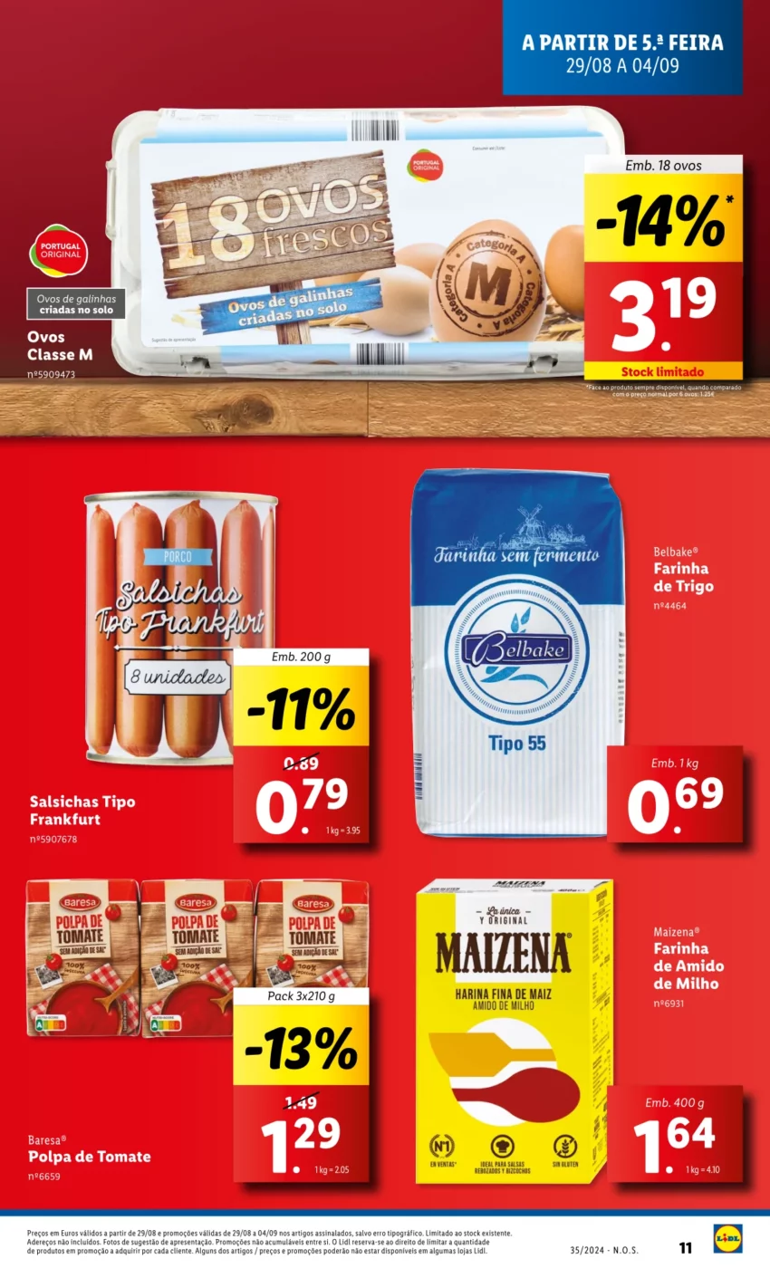 Antevis&atilde;o Folheto LiDL Promo&ccedil;&otilde;es (29 agosto a 4 setembro)