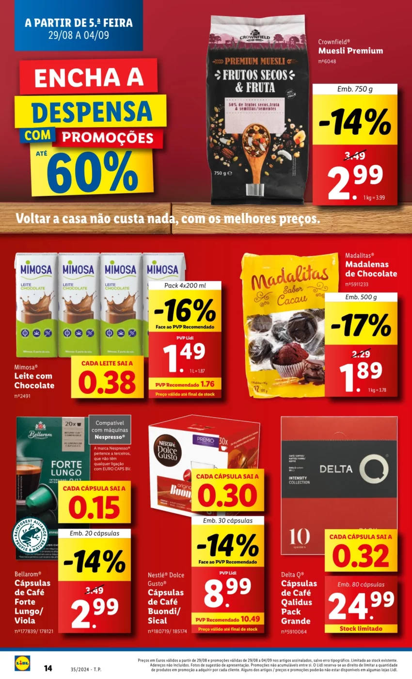 Antevis&atilde;o Folheto LiDL Promo&ccedil;&otilde;es (29 agosto a 4 setembro)