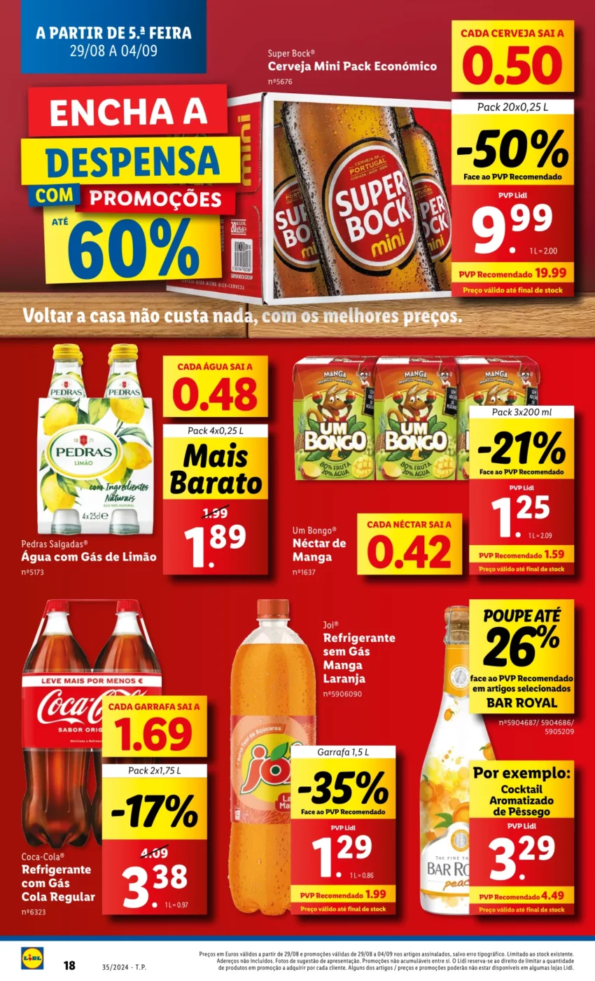 Antevis&atilde;o Folheto LiDL Promo&ccedil;&otilde;es (29 agosto a 4 setembro)