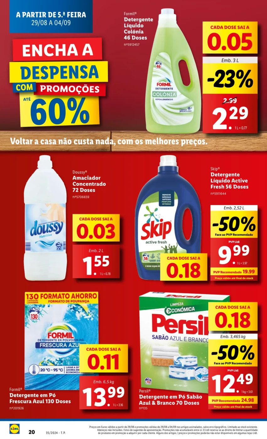 Antevis&atilde;o Folheto LiDL Promo&ccedil;&otilde;es (29 agosto a 4 setembro)