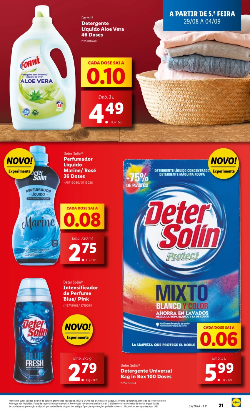 Antevis&atilde;o Folheto LiDL Promo&ccedil;&otilde;es (29 agosto a 4 setembro)