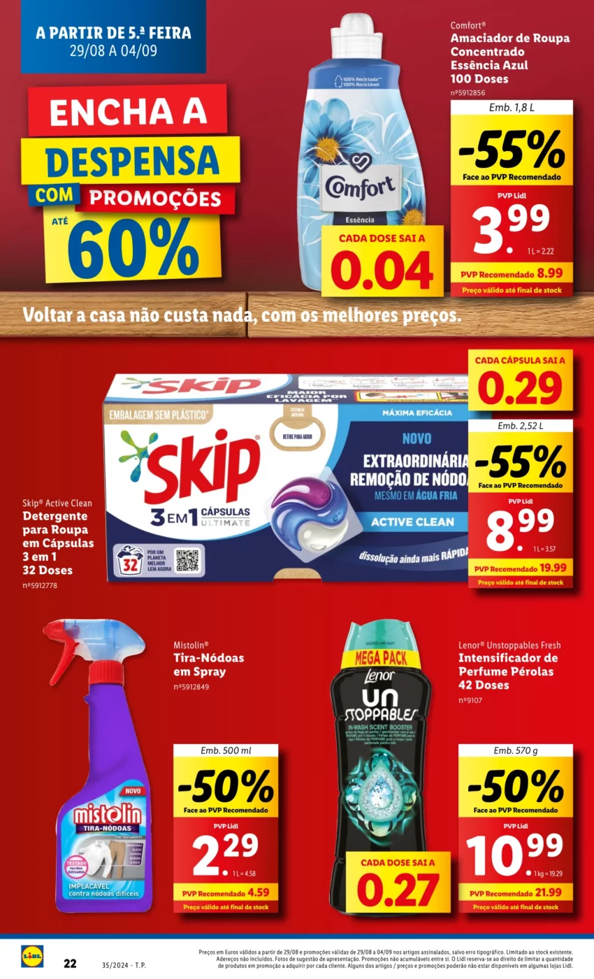 Antevis&atilde;o Folheto LiDL Promo&ccedil;&otilde;es (29 agosto a 4 setembro)