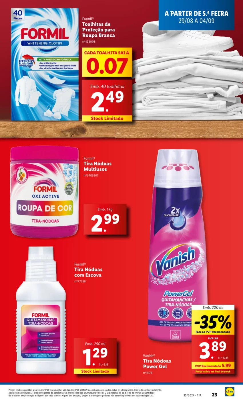 Antevis&atilde;o Folheto LiDL Promo&ccedil;&otilde;es (29 agosto a 4 setembro)