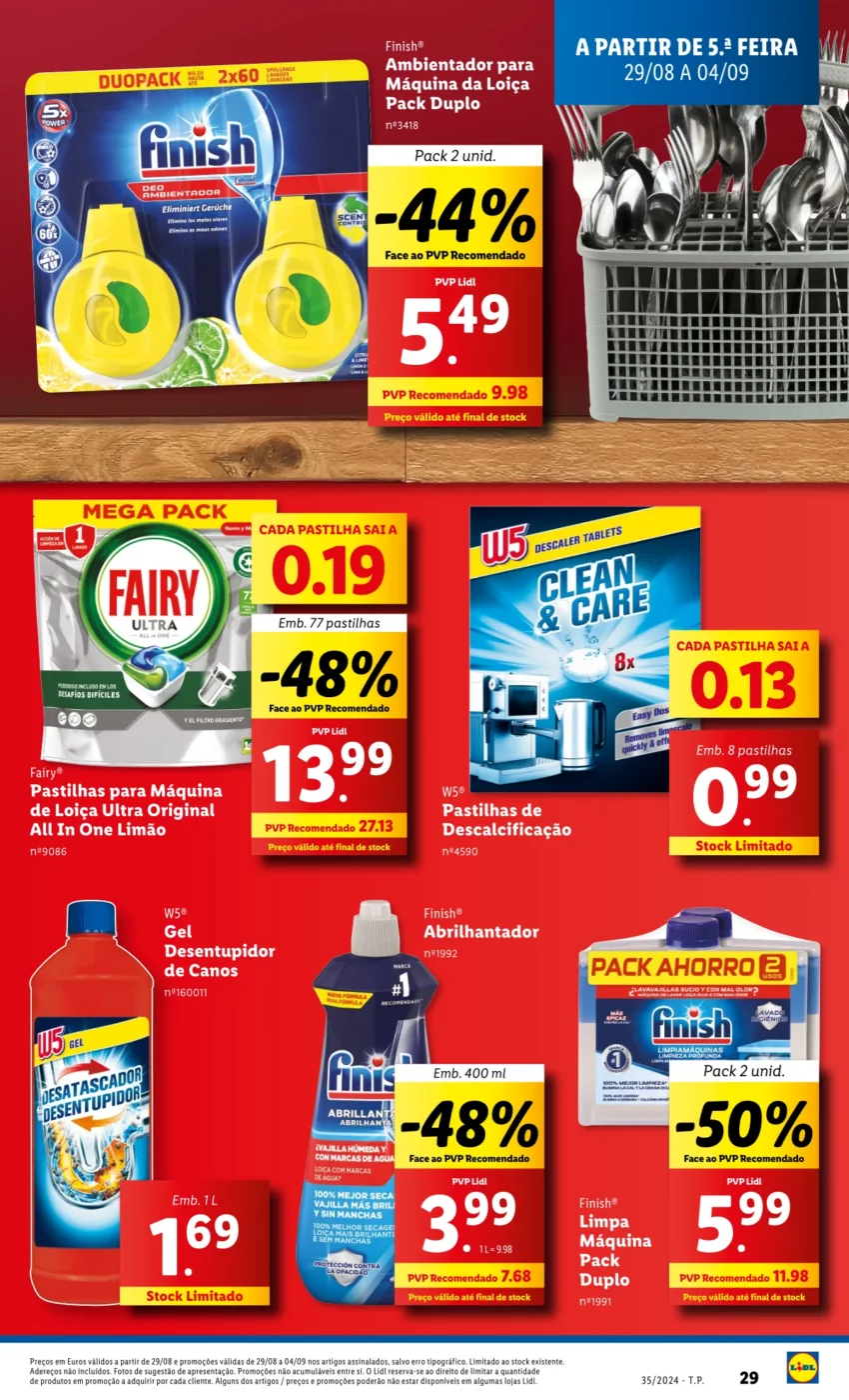 Antevis&atilde;o Folheto LiDL Promo&ccedil;&otilde;es (29 agosto a 4 setembro)